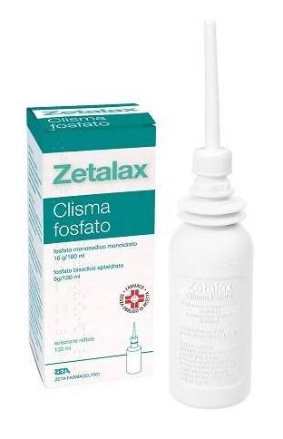 ZETALAX CLISMA FOSFATO*133ML - Farmacia Puddu Baire S.r.l.