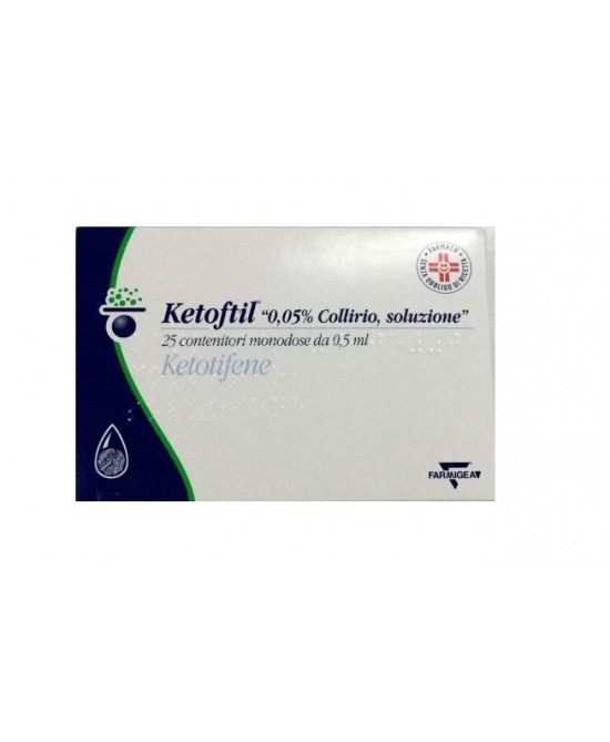 KETOFTIL*COLL25FL0,5ML0,5MG/ML - Farmacia Puddu Baire S.r.l.