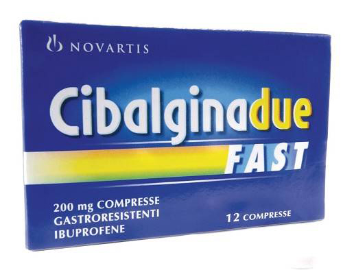 CIBALGINA DUE FAST*12CPR 200MG - Farmacia Puddu Baire S.r.l.