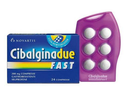 CIBALGINA DUE FAST*24CPR 200MG - Farmacia Puddu Baire S.r.l.