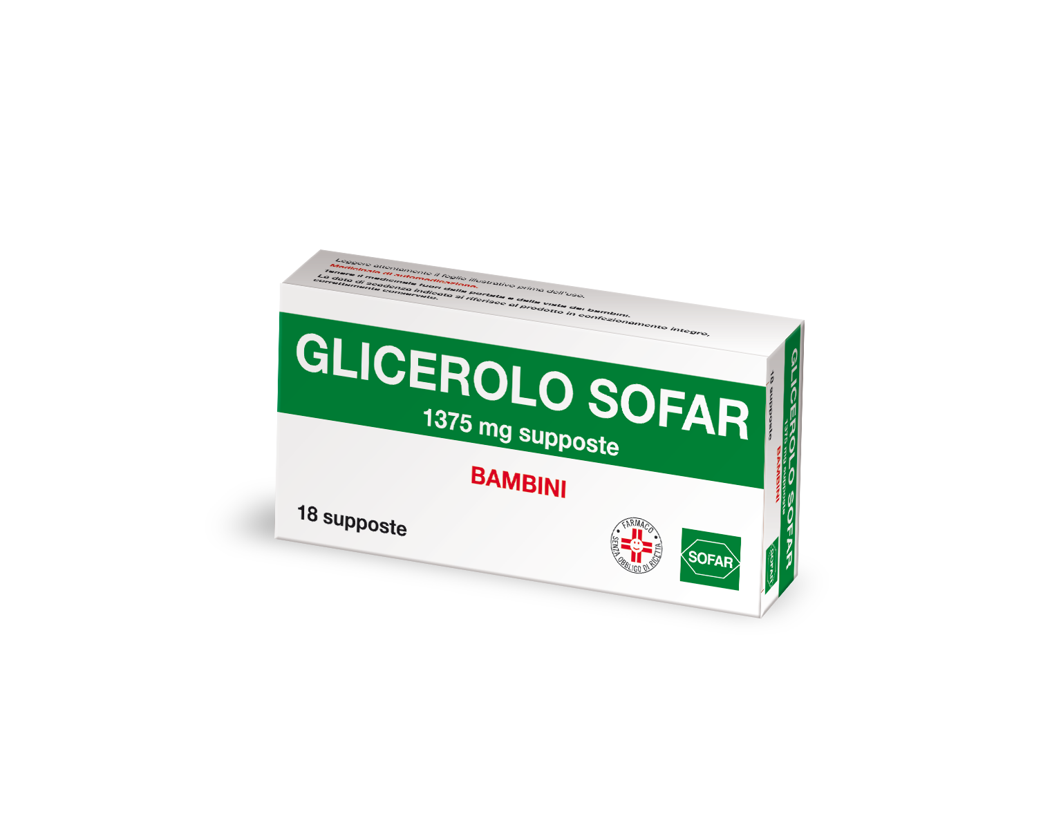 GLICEROLO*BB 18SUPP 1375MG - Farmacia Puddu Baire S.r.l.
