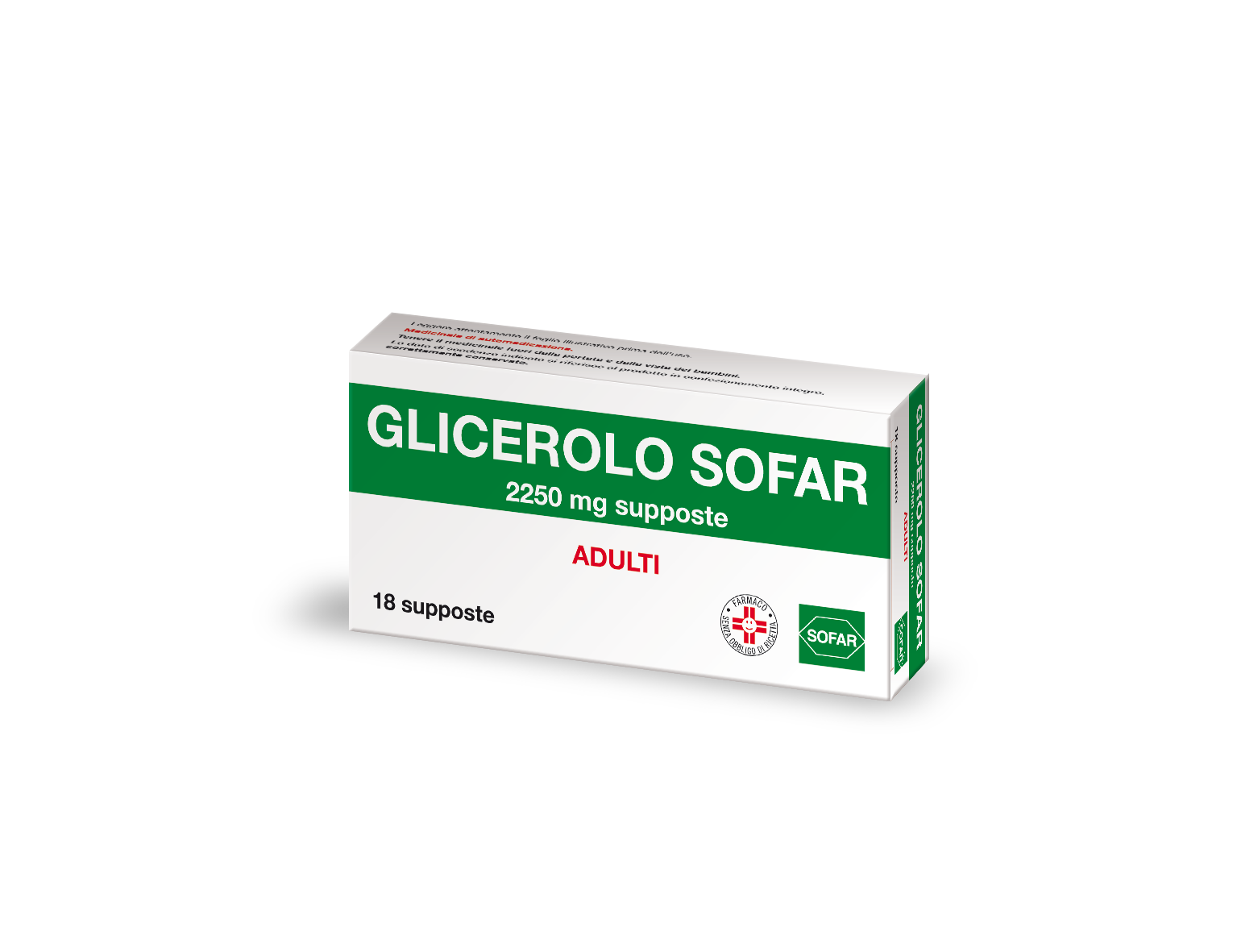 GLICEROLO*AD 18SUPP 2250MG - Farmacia Puddu Baire S.r.l.