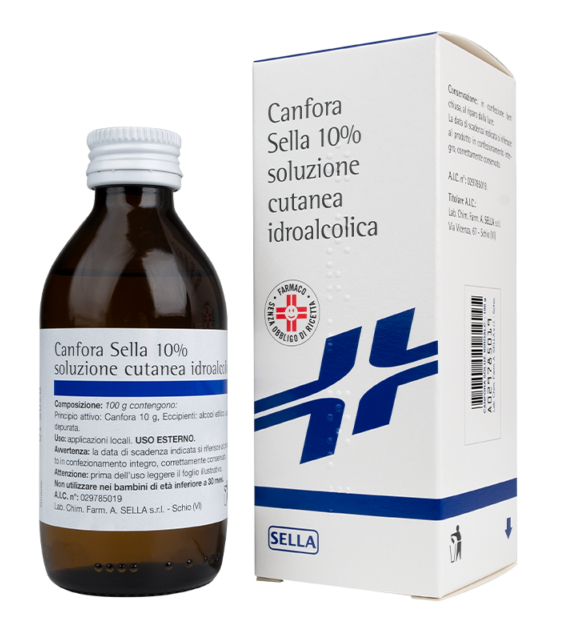 CANFORA*10% SOL IAL 100G - Farmacia Puddu Baire S.r.l.