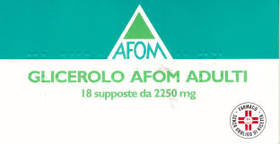GLICEROLO AFOM*AD 18SUPP2250MG - Farmacia Puddu Baire S.r.l.