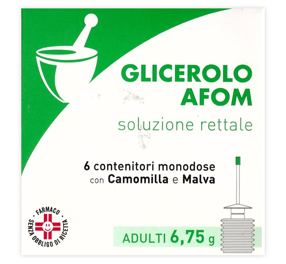 GLICEROLO AFOM*AD 6CONT 6,75G - Farmacia Puddu Baire S.r.l.