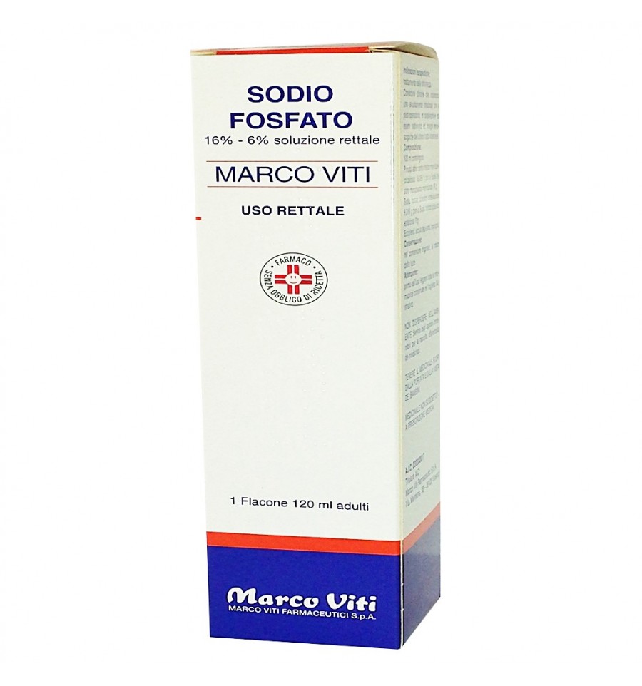 SODIO FOSFATO MV*RETT 120ML - Farmacia Puddu Baire S.r.l.