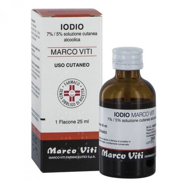 IODIO SOL ALCO I MV*25ML - Farmacia Puddu Baire S.r.l.