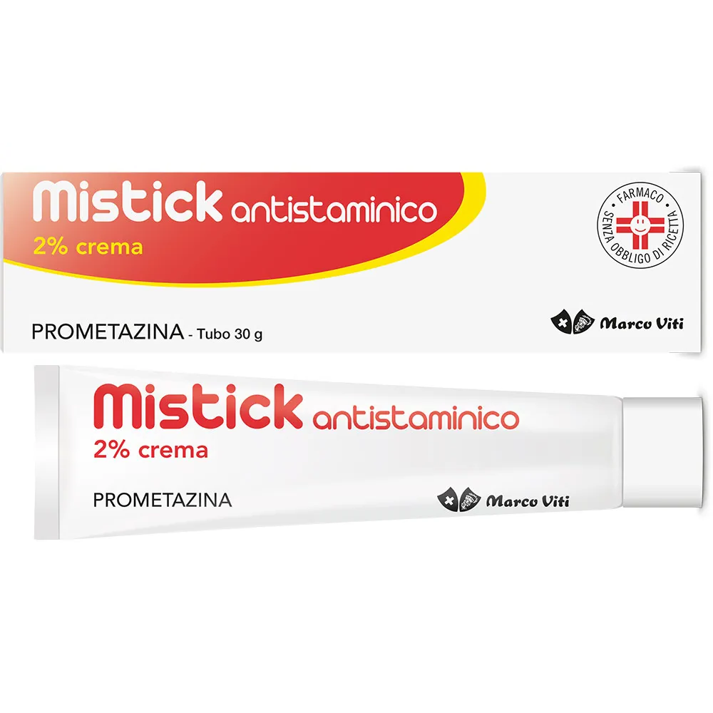 MISTICK ANTISTAMINICO MV*2% CR - Farmacia Puddu Baire S.r.l.