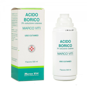 ACIDO BORICO MV*3% 500ML - Farmacia Puddu Baire S.r.l.
