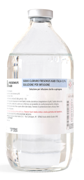 SODIO CLORURO FKI*0,9% 500ML - Farmacia Puddu Baire S.r.l.