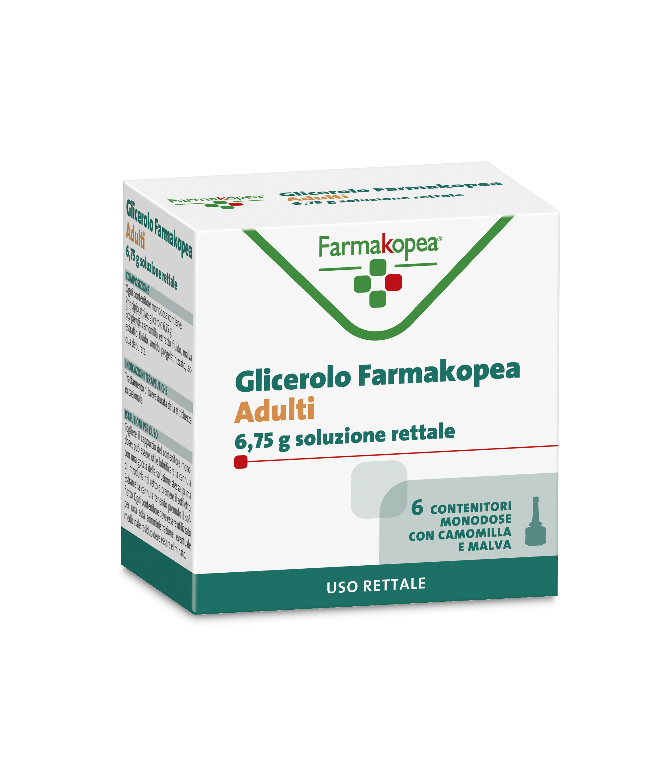 GLICEROLO FARMAK*AD 6CONT6,75G - Farmacia Puddu Baire S.r.l.