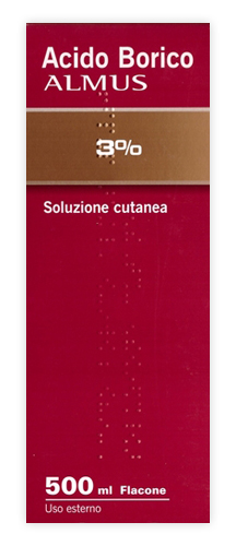 ACIDO BORICO ALM*3% 500ML - Farmacia Puddu Baire S.r.l.