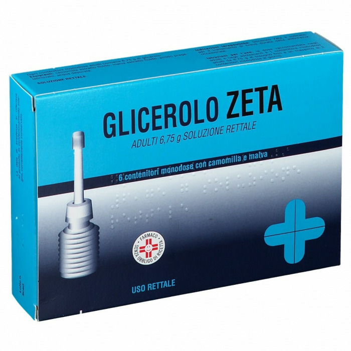 GLICEROLO ZETA*6CONT 6,75G CAM - Farmacia Puddu Baire S.r.l.