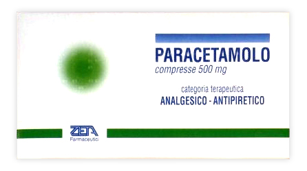 PARACETAMOLO ZETA*20CPR 500MG - Farmacia Puddu Baire S.r.l.