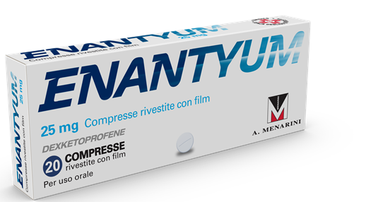 ENANTYUM*20CPR RIV 25MG - Farmacia Puddu Baire S.r.l.