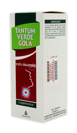 TANTUM VERDE GOLA*COLLUT 160ML - Farmacia Puddu Baire S.r.l.