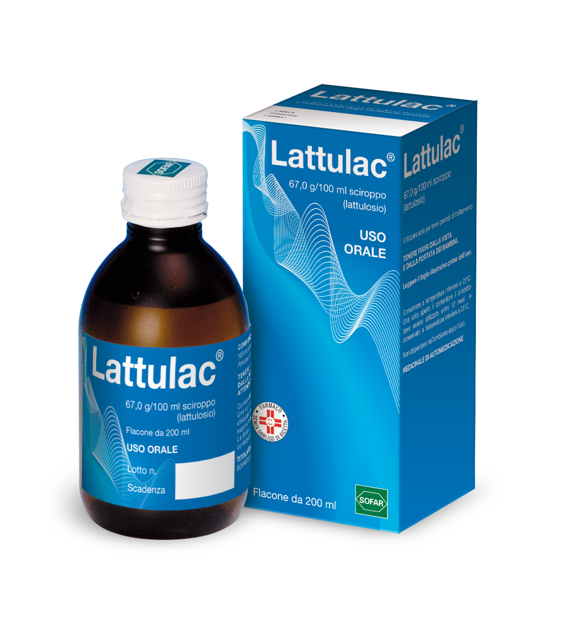 LATTULAC*SCIR 200ML 67G/100ML - Farmacia Puddu Baire S.r.l.