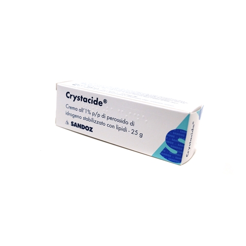 CRYSTACIDE*CREMA 25G 1% - Farmacia Puddu Baire S.r.l.