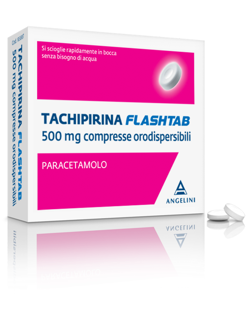 TACHIPIRINA FLASHTAB*16CPR 500 - Farmacia Puddu Baire S.r.l.