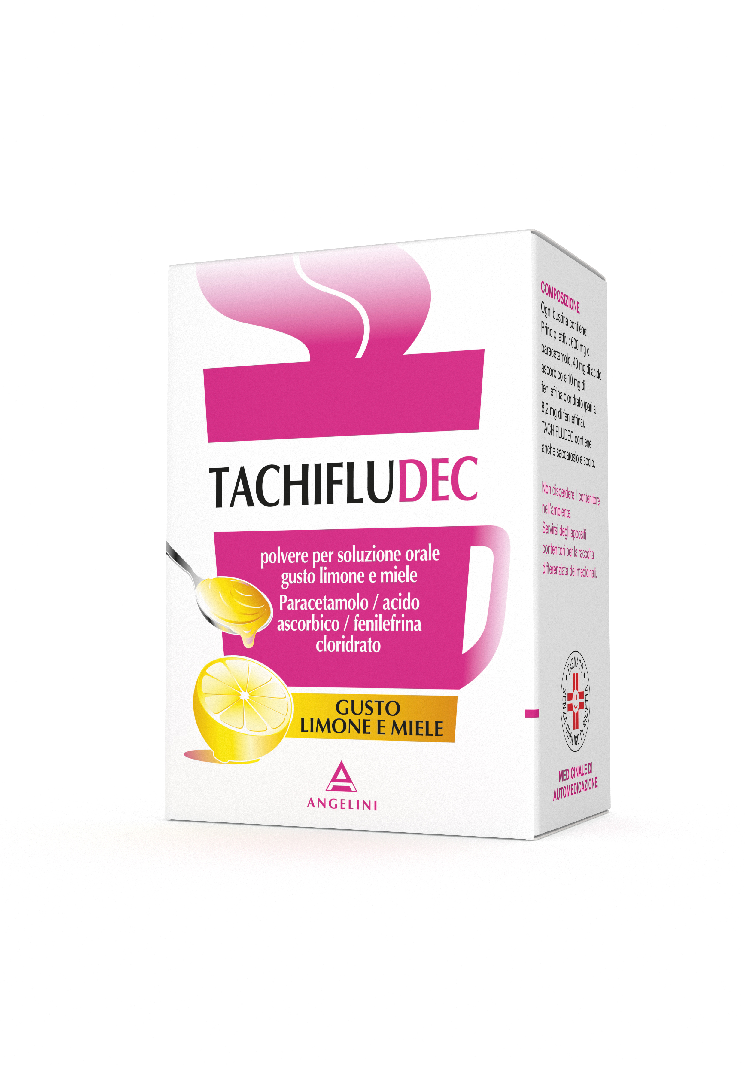 TACHIFLUDEC*16BUST LIMONE MIEL - Farmacia Puddu Baire S.r.l.