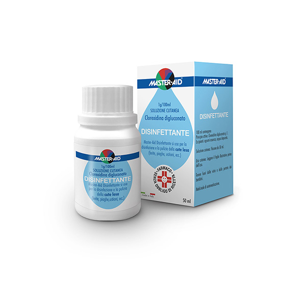 MASTER AID DISINF*SOLUZ 50ML - Farmacia Puddu Baire S.r.l.