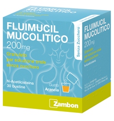 FLUIMUCIL MUCOL*30BUST200MGS/Z - Farmacia Puddu Baire S.r.l.