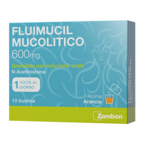 FLUIMUCIL MUCOL*OS 10BUST600MG - Farmacia Puddu Baire S.r.l.