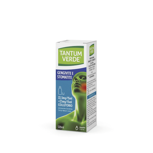 TANTUM VERDE GENG E STOM*120ML - Farmacia Puddu Baire S.r.l.