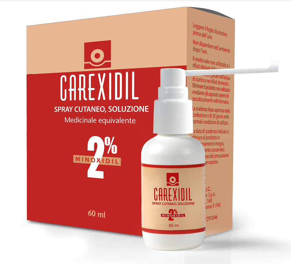 CAREXIDIL*SOLUZ CUT 60ML 2% - Farmacia Puddu Baire S.r.l.