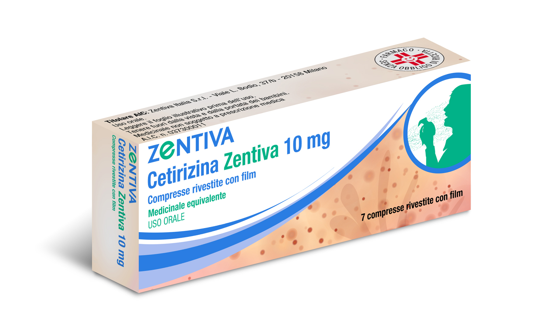 CETIRIZINA ZENT*7CPR RIV 10MG - Farmacia Puddu Baire S.r.l.