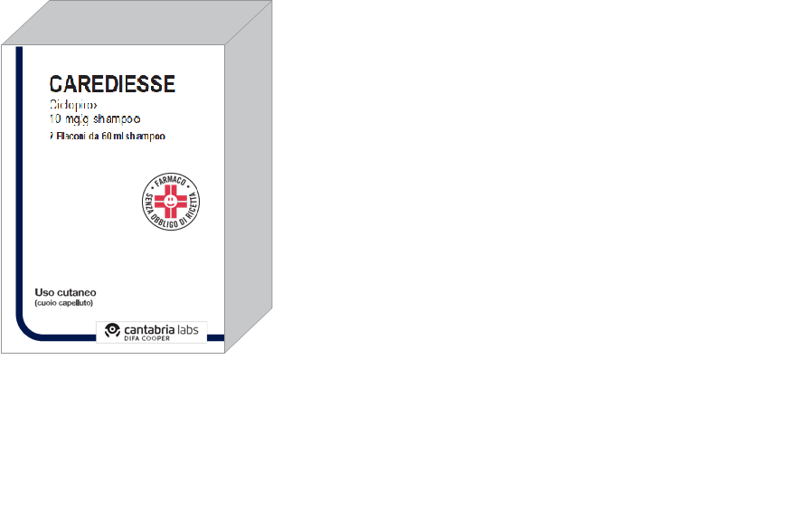 CAREDIESSE*SHAMP2FL 60ML10MG/G - Farmacia Puddu Baire S.r.l.