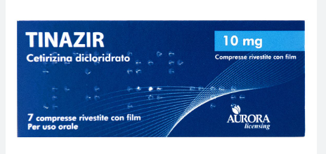 TINAZIR*7CPR RIV 10MG - Farmacia Puddu Baire S.r.l.
