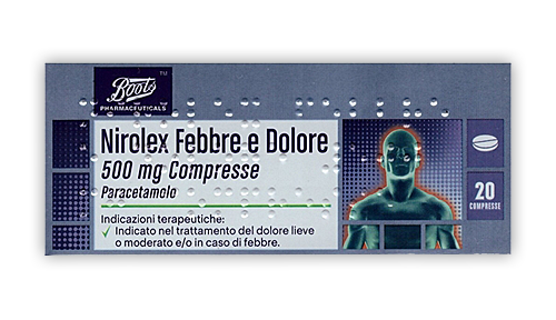 NIROLEX FEBBRE DOL*20CPR 500MG - Farmacia Puddu Baire S.r.l.