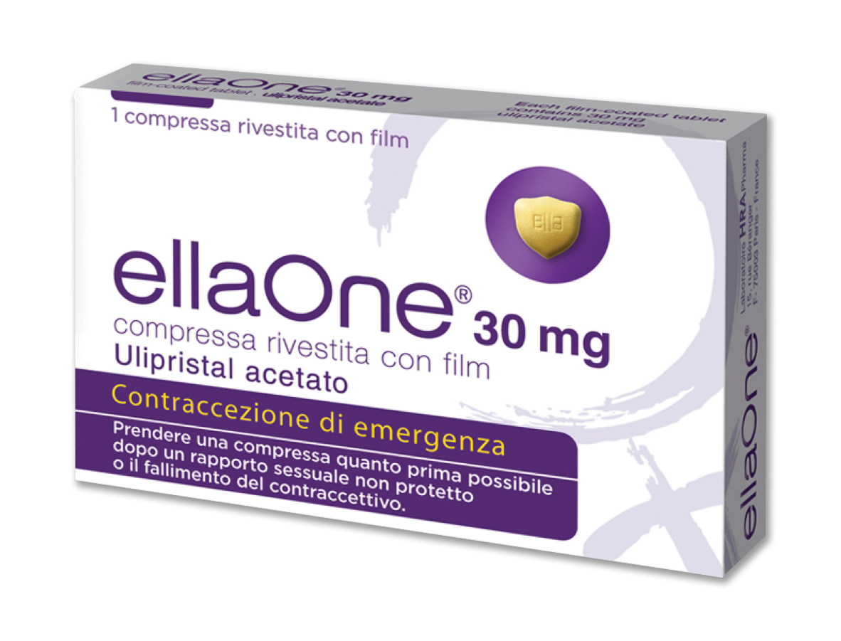ELLAONE*1CPR RIV 30MG - Farmacia Puddu Baire S.r.l.