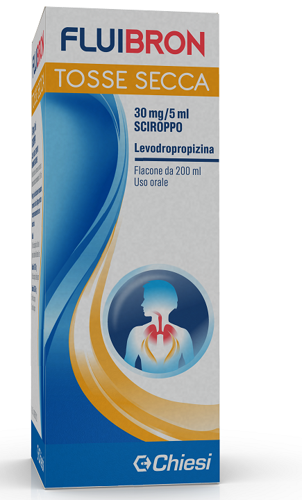 FLUIBRON TOSSE SECCA*SCIR200ML - Farmacia Puddu Baire S.r.l.