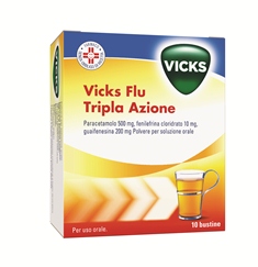 VICKS FLU TRIPLA A*OS POLV10BS - Farmacia Puddu Baire S.r.l.