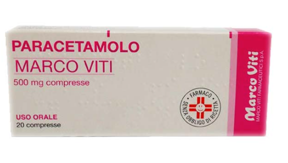 PARACETAMOLO MV*20CPR 500MG - Farmacia Puddu Baire S.r.l.