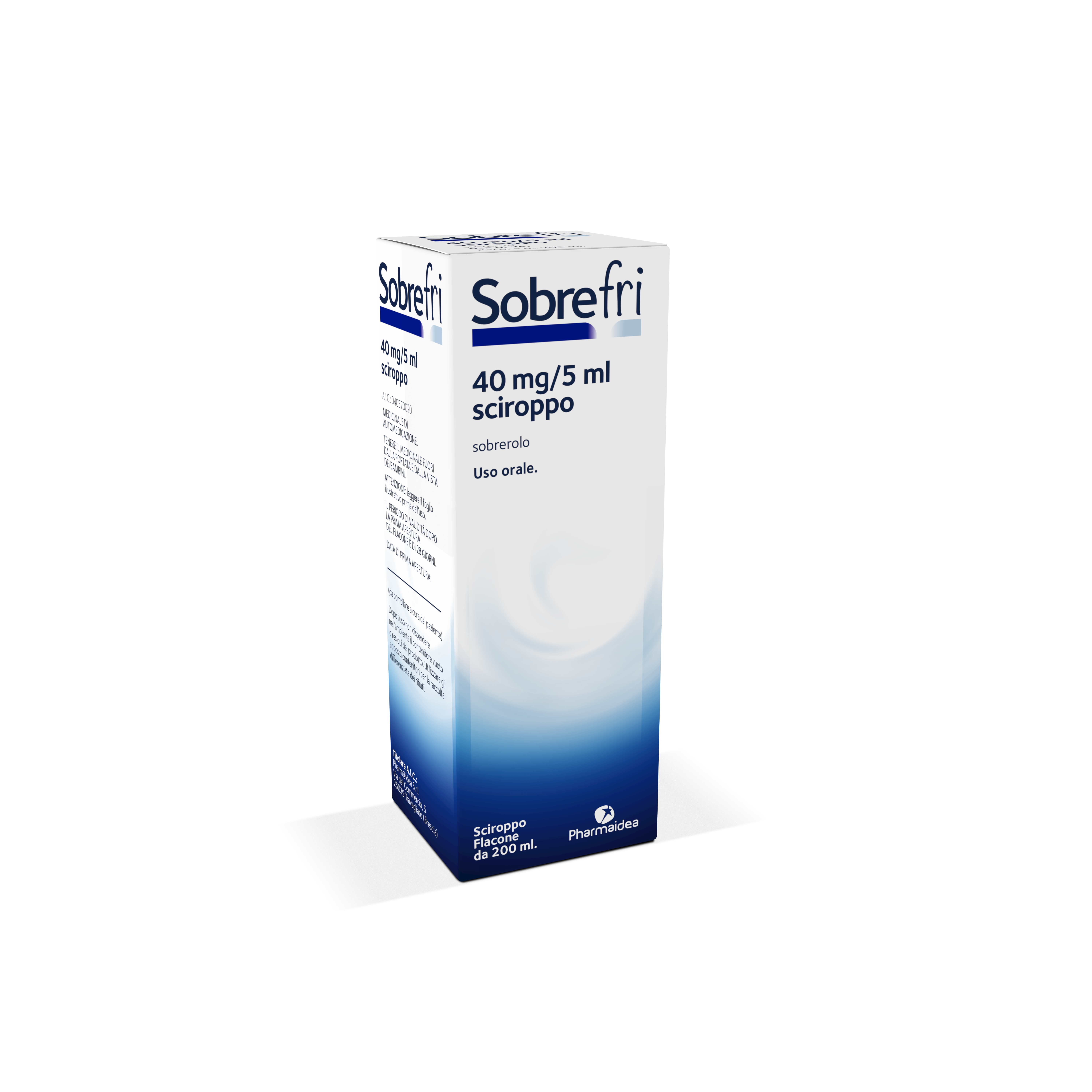 SOBREFRI*SCIR FL200ML 40MG/5ML - Farmacia Puddu Baire S.r.l.