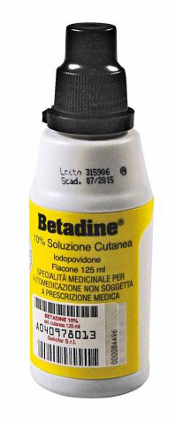 BETADINE*SOLUZ CUT 125ML 10% - Farmacia Puddu Baire S.r.l.