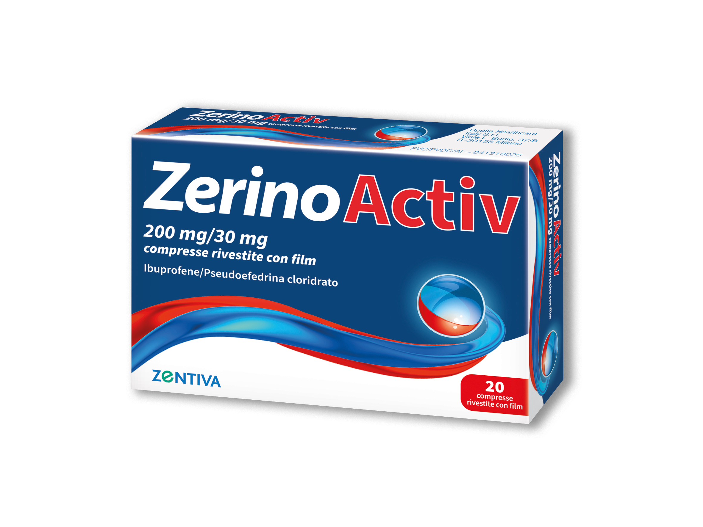 ZERINOACTIV*20CPR 200MG+30MG - Farmacia Puddu Baire S.r.l.