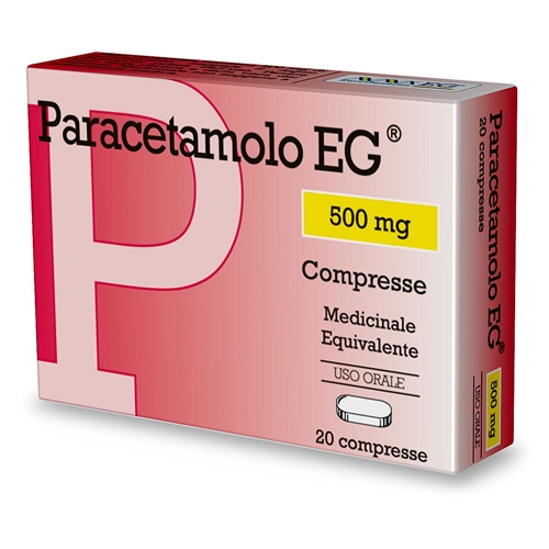 PARACETAMOLO EG*20CPR 500MG - Farmacia Puddu Baire S.r.l.