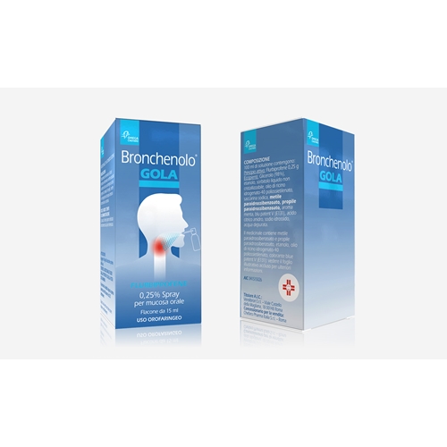 BRONCHENOLO GOLA*OS SPRAY 15ML - Farmacia Puddu Baire S.r.l.