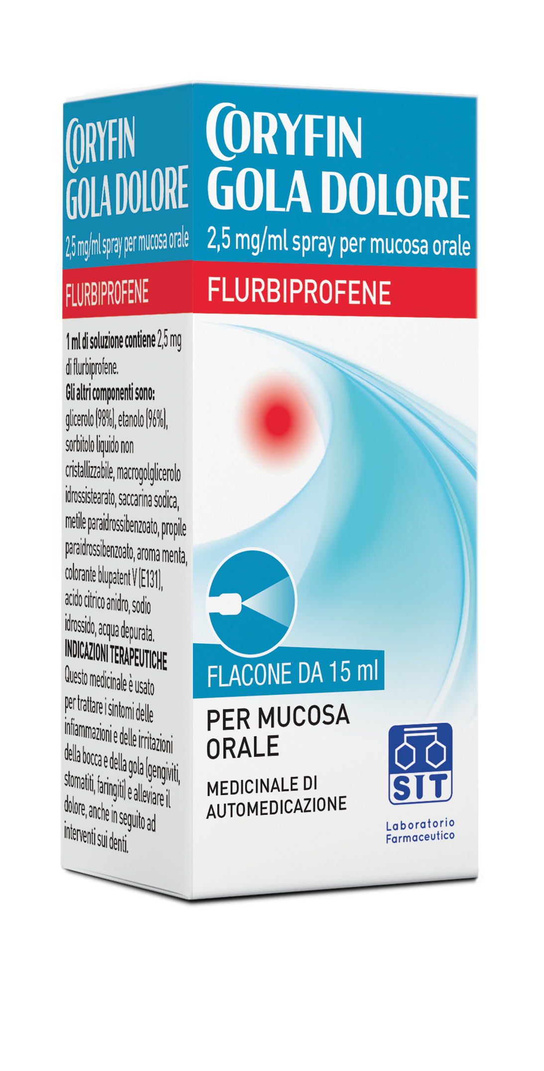 CORYFIN GOLA DOLORE*SPRAY 15ML - Farmacia Puddu Baire S.r.l.