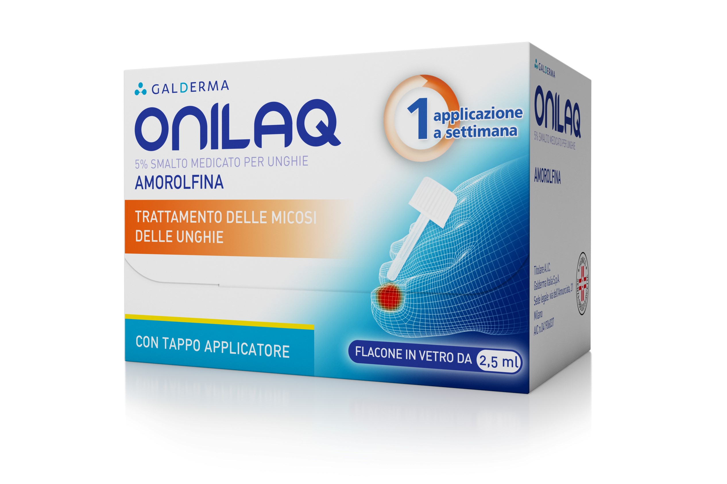 ONILAQ*SMALTO UNGHIE 2,5ML+TAP - Farmacia Puddu Baire S.r.l.