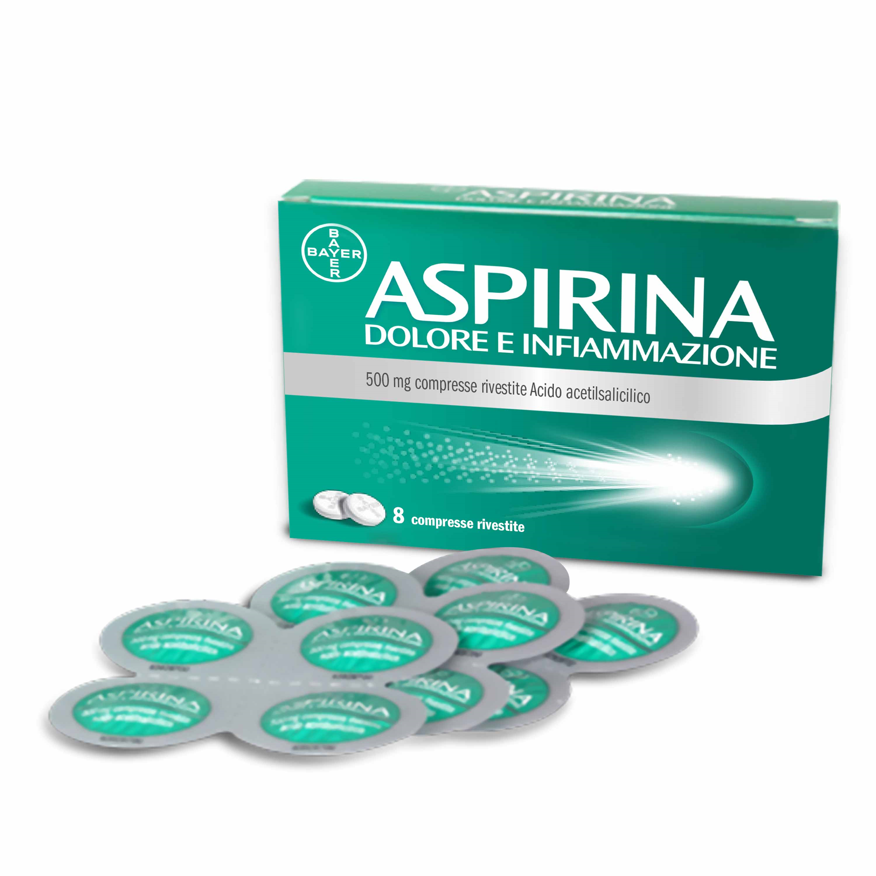 ASPIRINA DOLORE INF*8CPR 500MG - Farmacia Puddu Baire S.r.l.