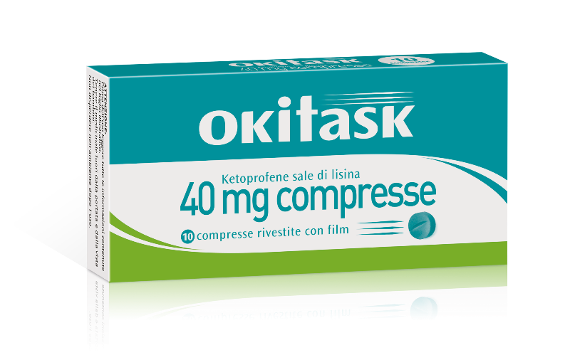 OKITASK*10CPR RIV 40MG - Farmacia Puddu Baire S.r.l.