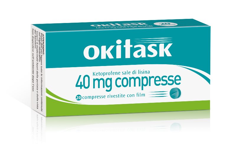 OKITASK*20CPR RIV 40MG - Farmacia Puddu Baire S.r.l.