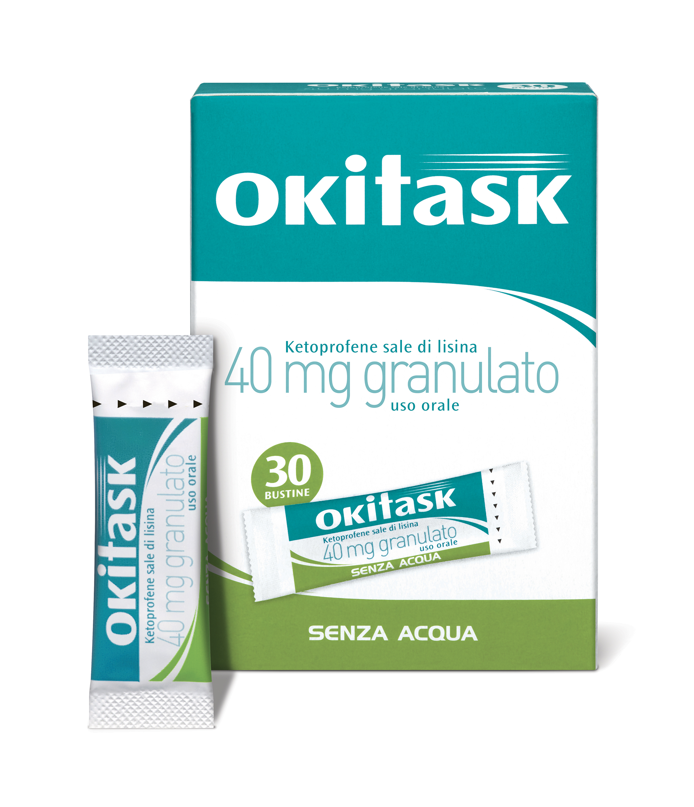 OKITASK*OS GRAT 30BUST 40MG - Farmacia Puddu Baire S.r.l.