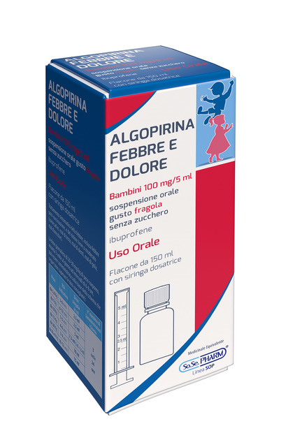 ALGOPIRINA FEBBRE DOL*150ML FR - Farmacia Puddu Baire S.r.l.