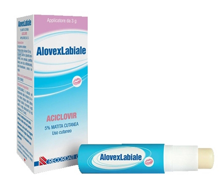 ALOVEXLABIALE*MAT CUT 3G 5% - Farmacia Puddu Baire S.r.l.